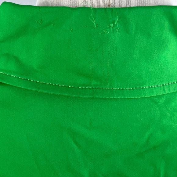 NWOT STELLA MCCARTNEY‎ Daria Button-Up Shirt in Bright Green (8) - Picture 8 of 10